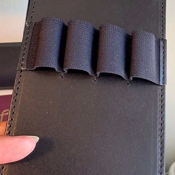 Galen Leather Pen Pouch, Brass Ruler, Motif Paper Clip, zipper bag & more - Picture 5 of 10